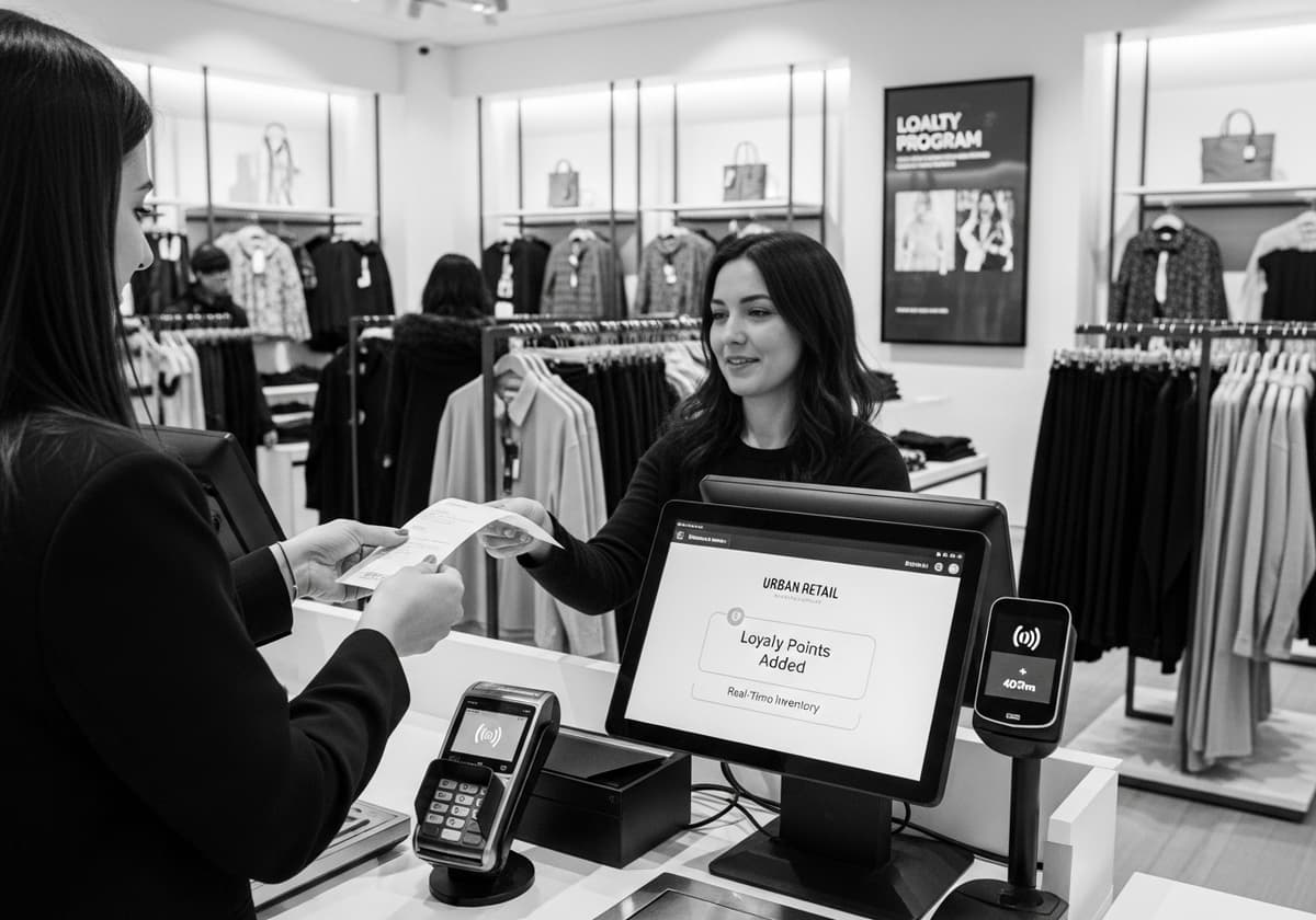 In-person payment solutions for retail and restaurant point-of-sale systems