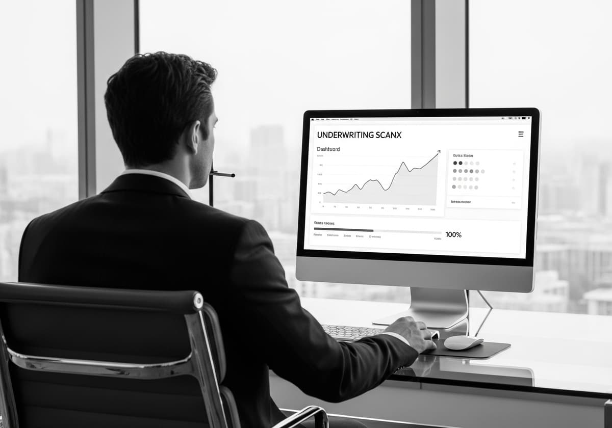 A business owner completing a secure merchant application on a laptop